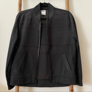 Reebok Black Mesh Track Jacket